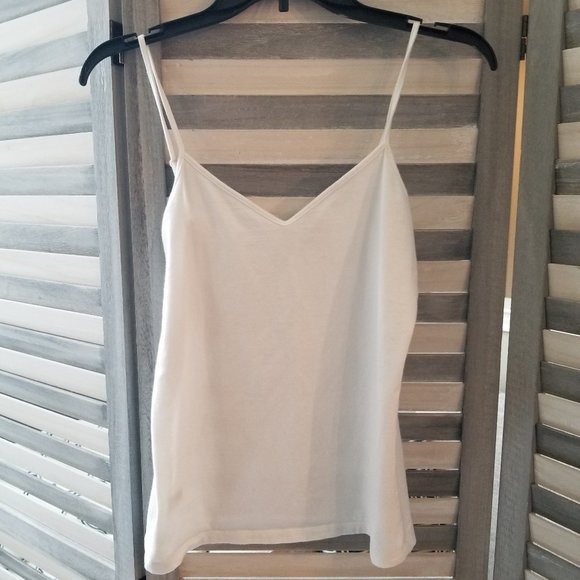 Ann Taylor Factory Cami White Small - Picture 2 of 5